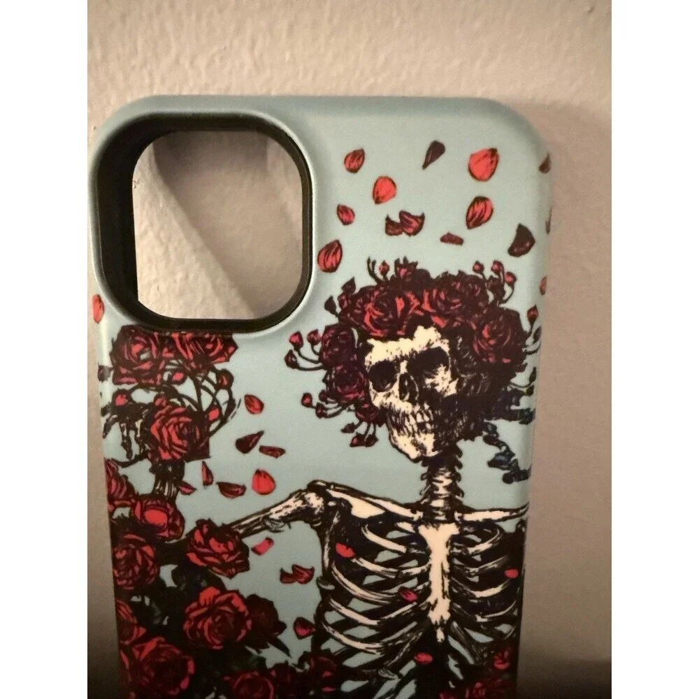 Casley Forever Grateful  | Grateful Dead skeleton + roses iPhone 11 Pro Max Case